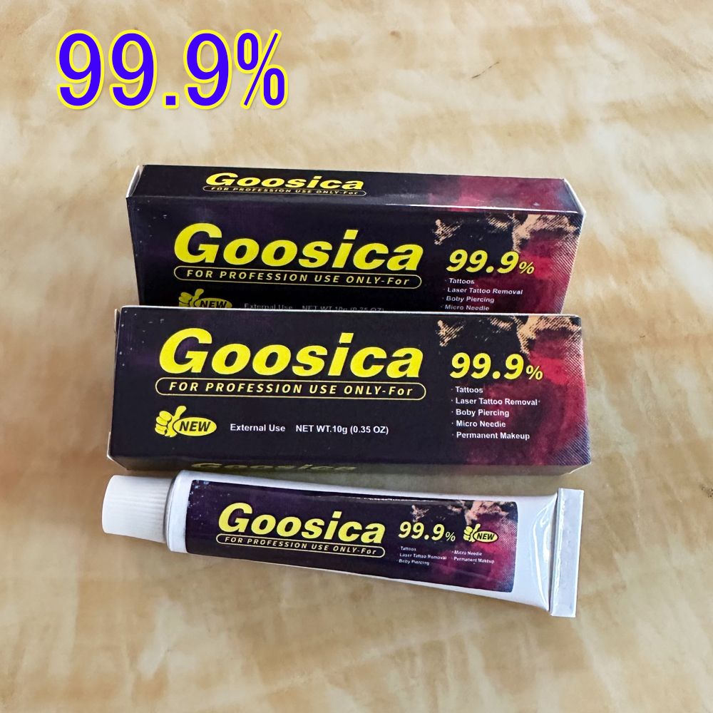 Body Jewelry Eyebrow - New 99.9% Goosica Tattoo Cream Before