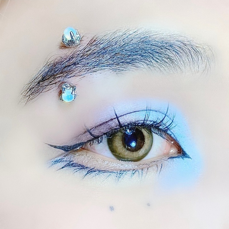 Body Jewelry Eyebrow - 1Pc Trendy Stainless Steel Sweet Cool