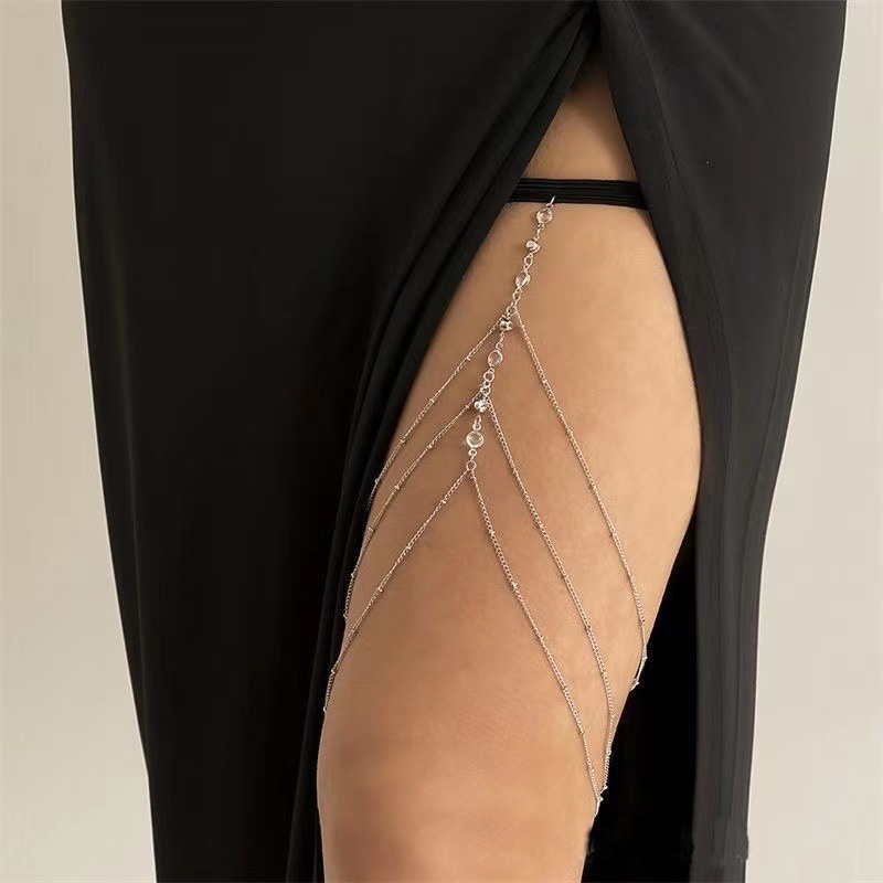Body Jewelry Thigh Chain - Bohemian New Anklets Thigh Chain for