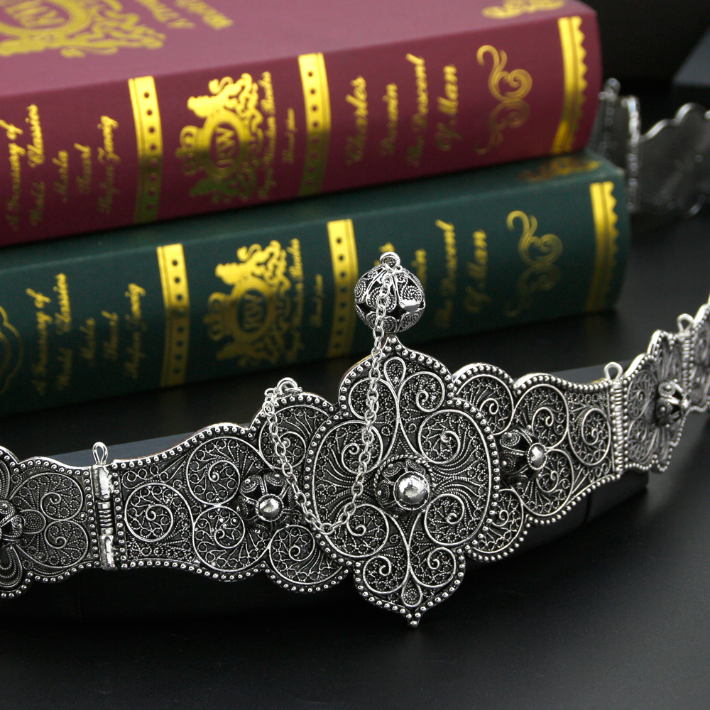 Body Jewelry Dress - Sunspicems Caucasus Belt for Women Retro