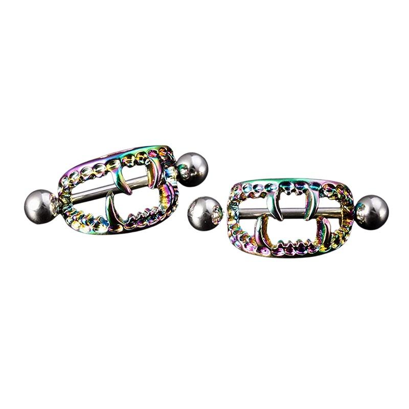 Body Jewelry Nipple Rings - 1pcs Stainless Steel Nipple Ring Piercing