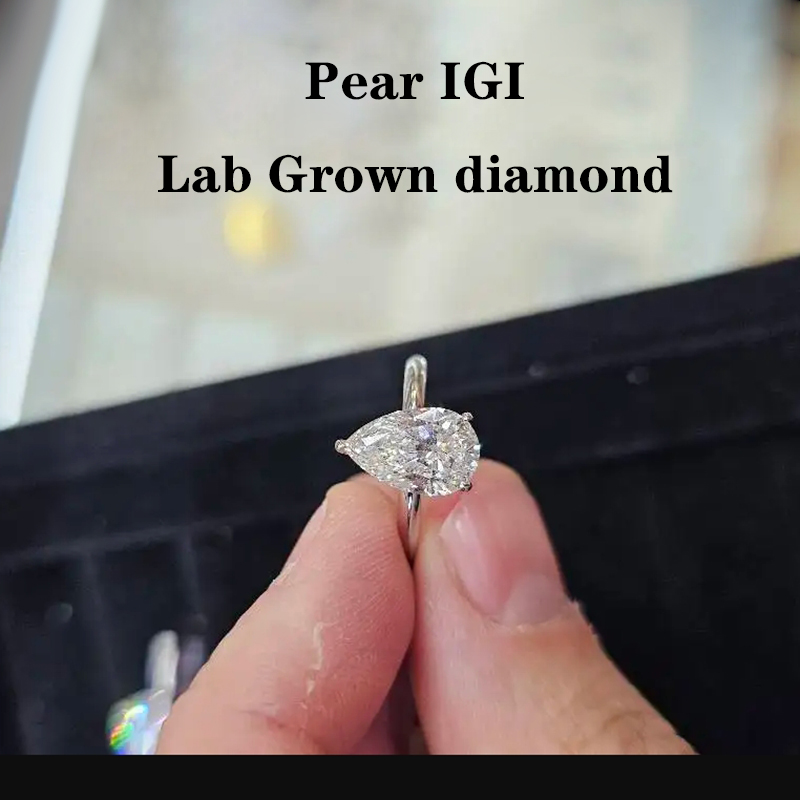 AEAW 14k White Gold Pear Cut 1 - Body Jewelry Vch 评论和价格