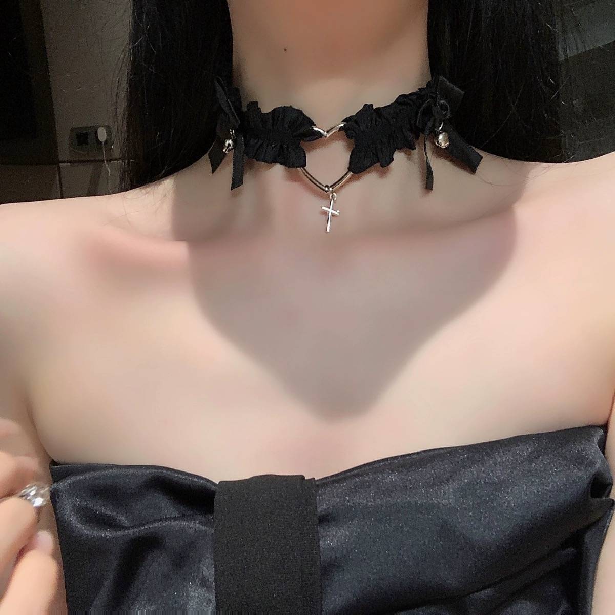 Bow, heart, bell, leg ring, fe - Body Jewelry Thigh Chain 评论和价格