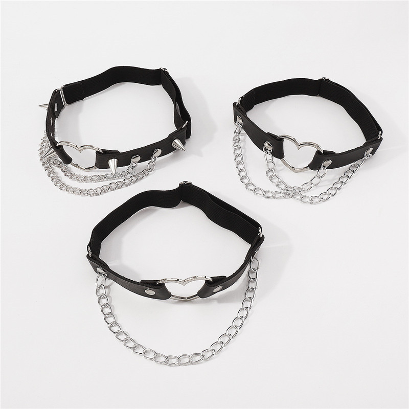Fashion Sexy Leg Chain Leather - Body Jewelry Thigh Chain 评论和价格