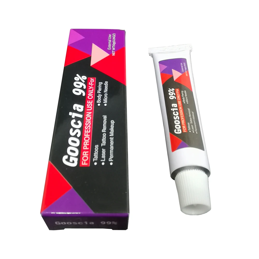 99% Goosica Tattoo Cream Befor - Body Jewelry Eyebrow 评论和价格