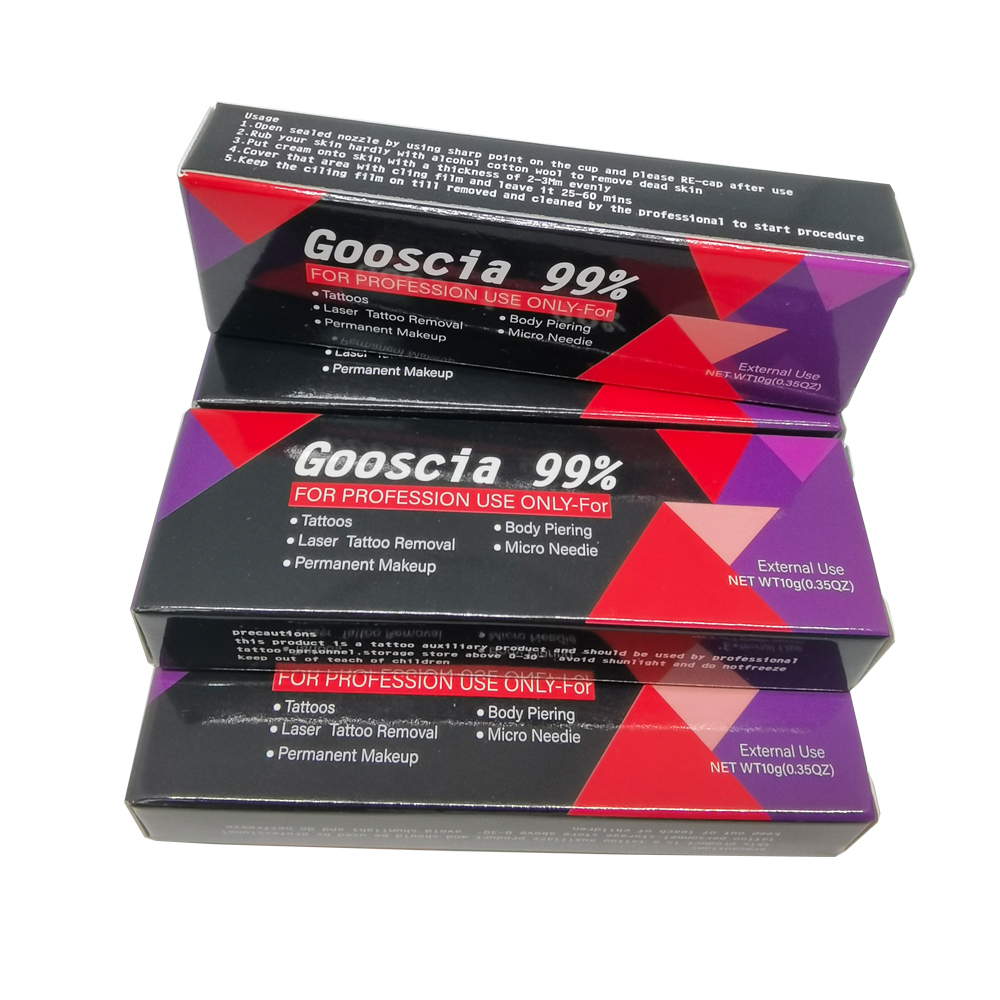 99% Goosica Tattoo Cream Befor - Body Jewelry Eyebrow 评论和价格