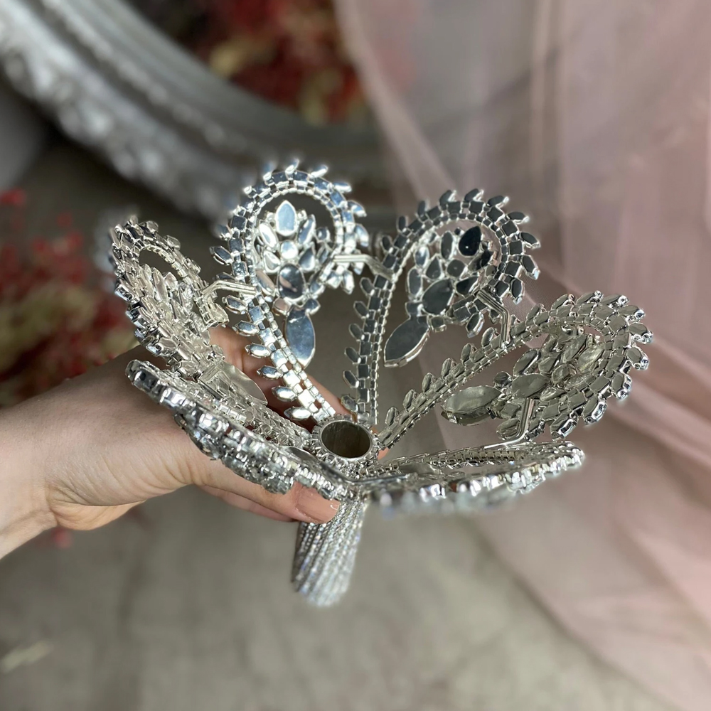 Boho Large Rhinestone Bridal B - Body Jewelry Storage 评论和价格