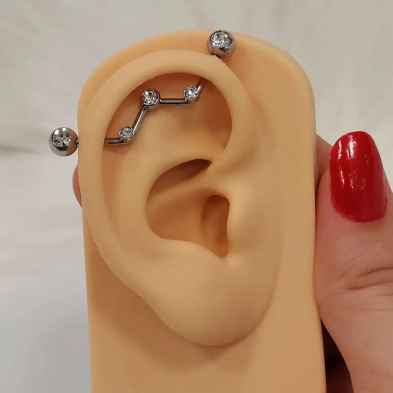 1PC 316L Surgical Steel 14G Co - Body Jewelry Threadless 评论和价格
