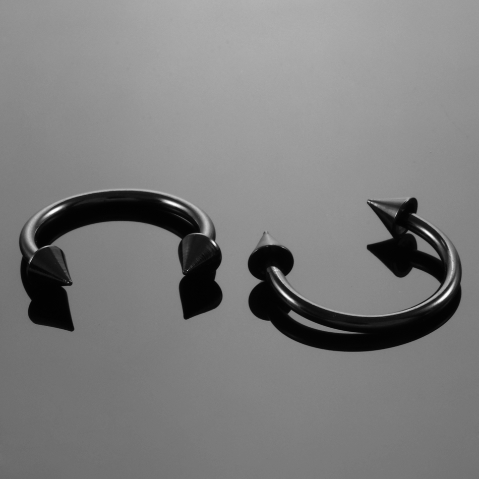 1PC G23 Titanium Circular Pier - Body Jewelry Internally Threaded 评论和价格