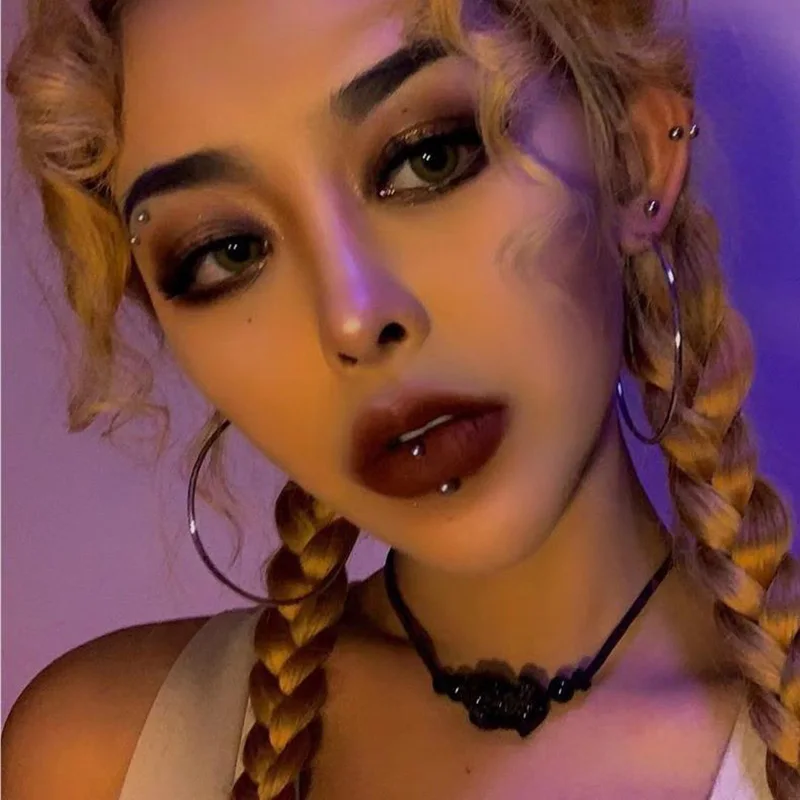 3D Face Eyes Party Makeup Tatt - Body Jewelry Eyebrow 评论和价格
