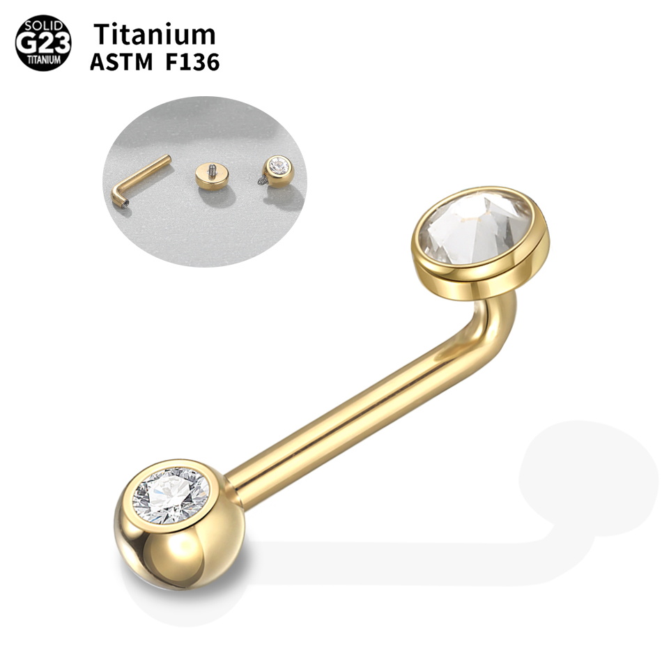 1PC  Implant Grade Titanium Ch - Body Jewelry Vch 评论和价格
