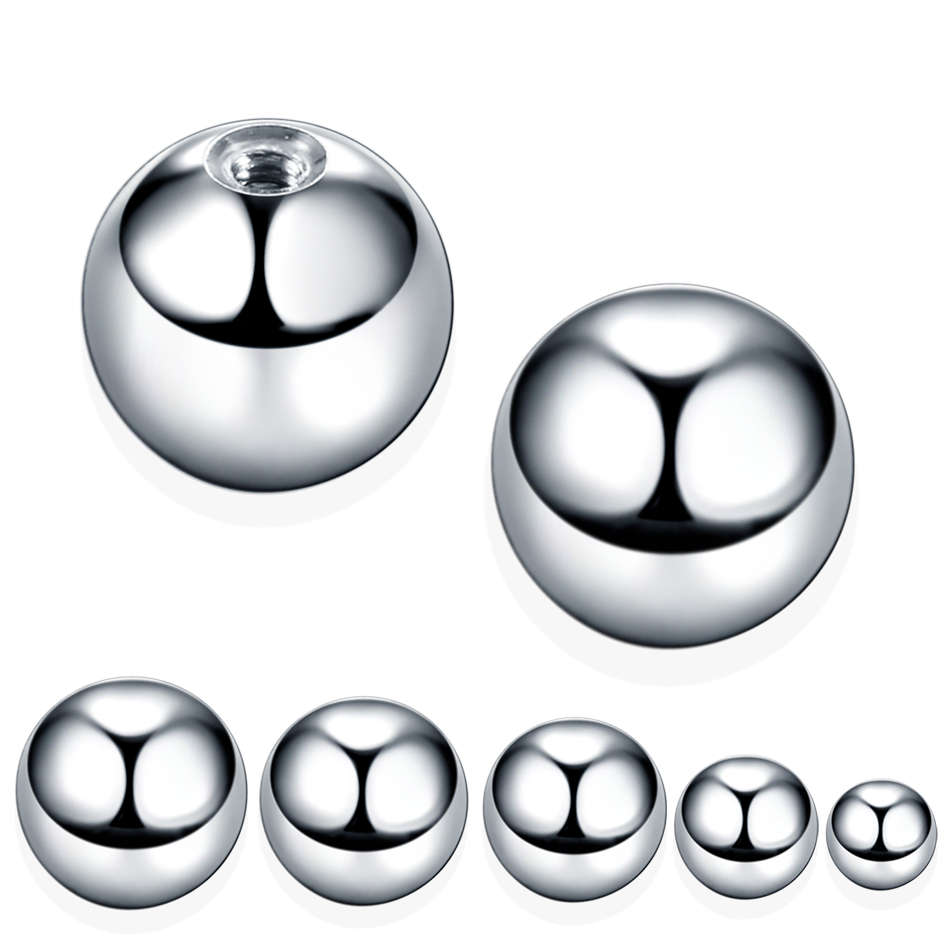100Pcs/lot Stainless Steel Scr - Body Jewelry Nipple Rings 评论和价格