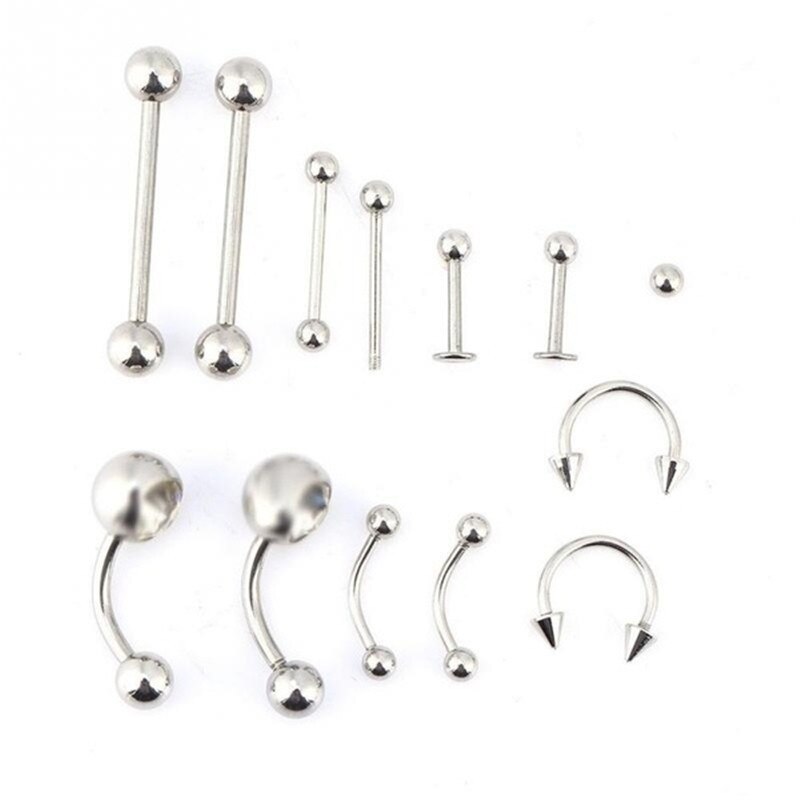 1 Set Disposable Professional  - Body Jewelry Eyebrow 评论和价格