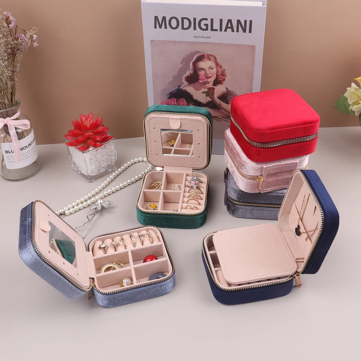 2026 Gift Compartmentalized De - Body Jewelry Storage 评论和价格