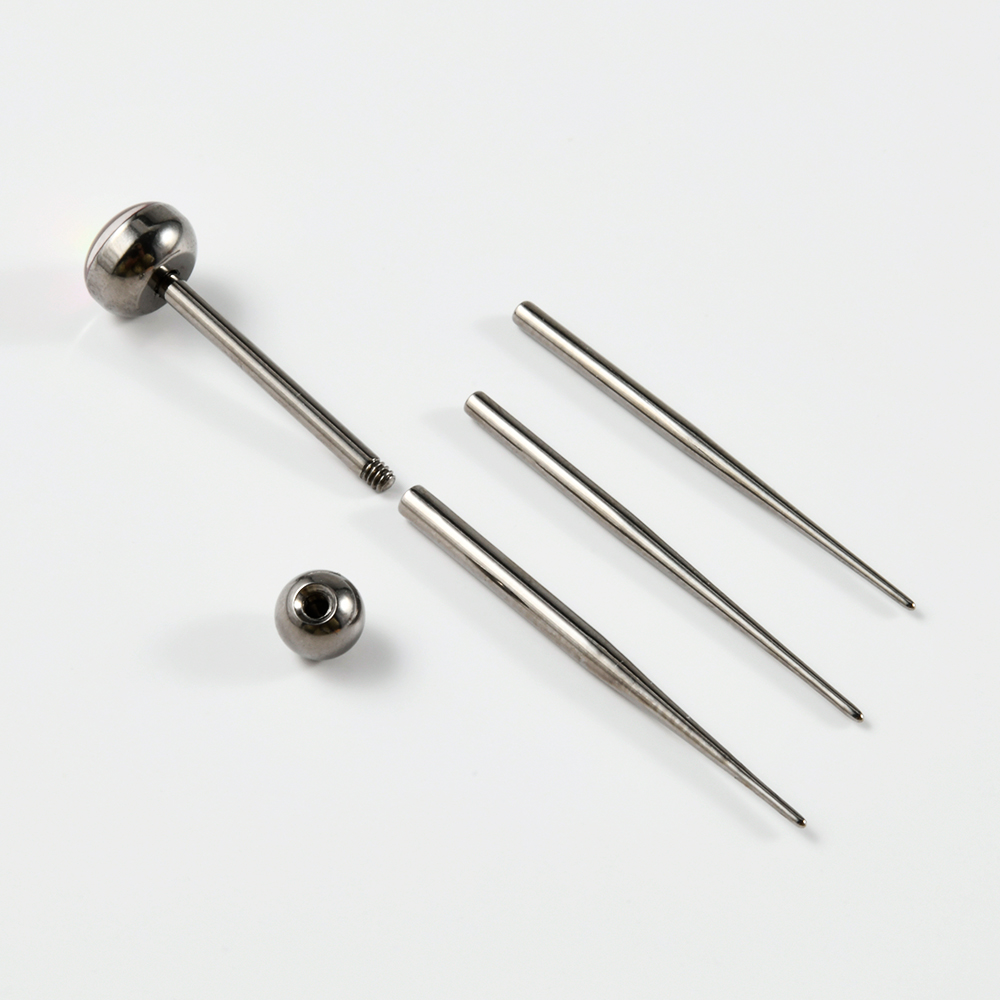 G23 Titanium1Pc Titanium Inser - Body Jewelry Threadless 评论和价格