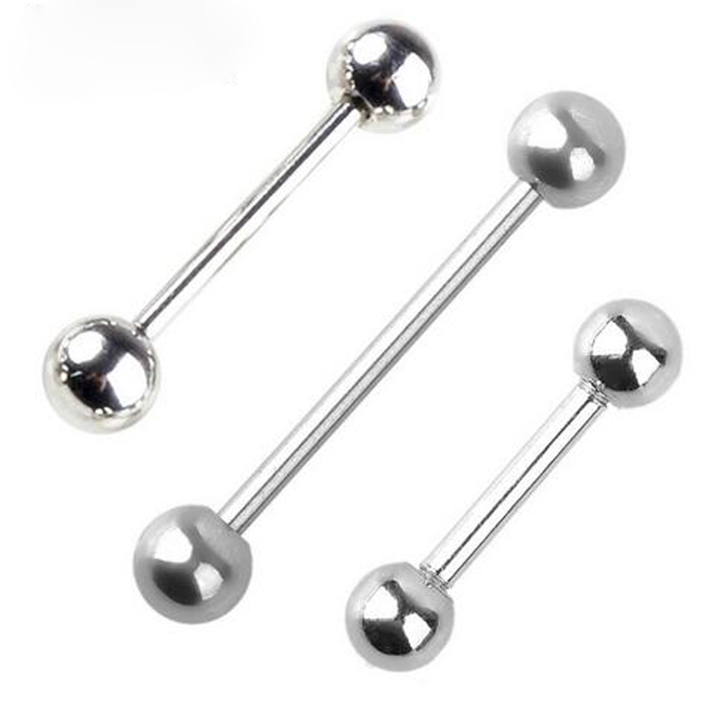 10Pcs/Lot 316L Stainless Steel - Body Jewelry Nipple Rings 评论和价格