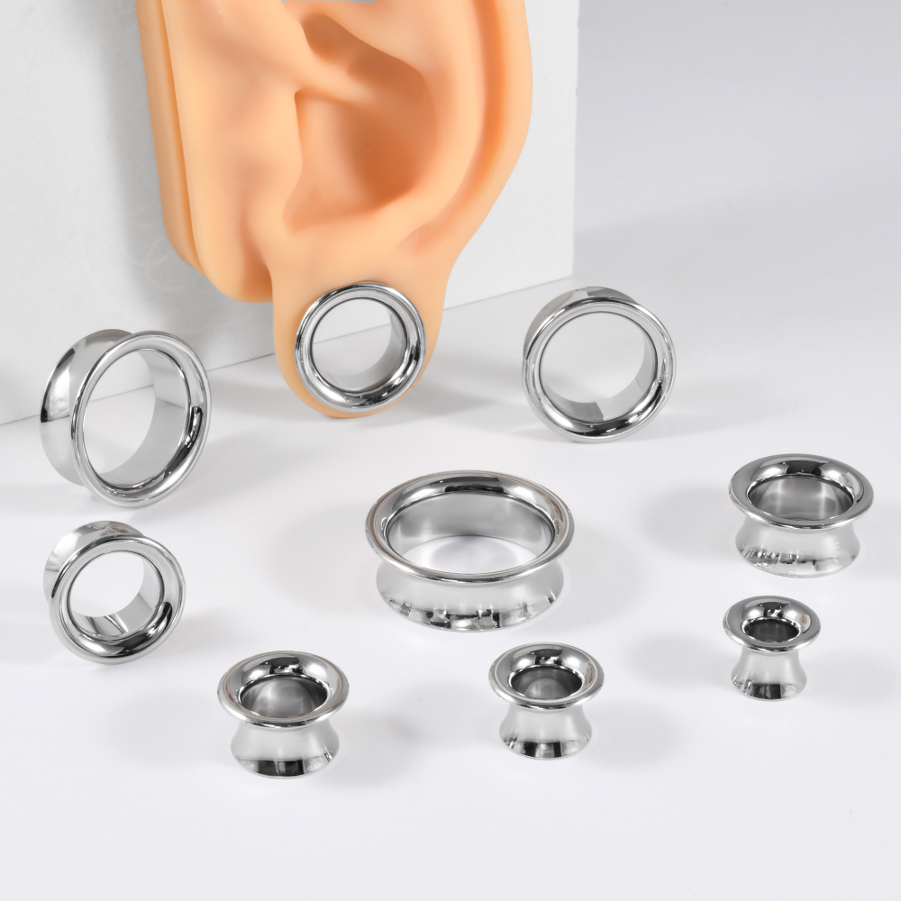 Stainless Steel Gold Black Sil - Body Jewelry Threadless 评论和价格
