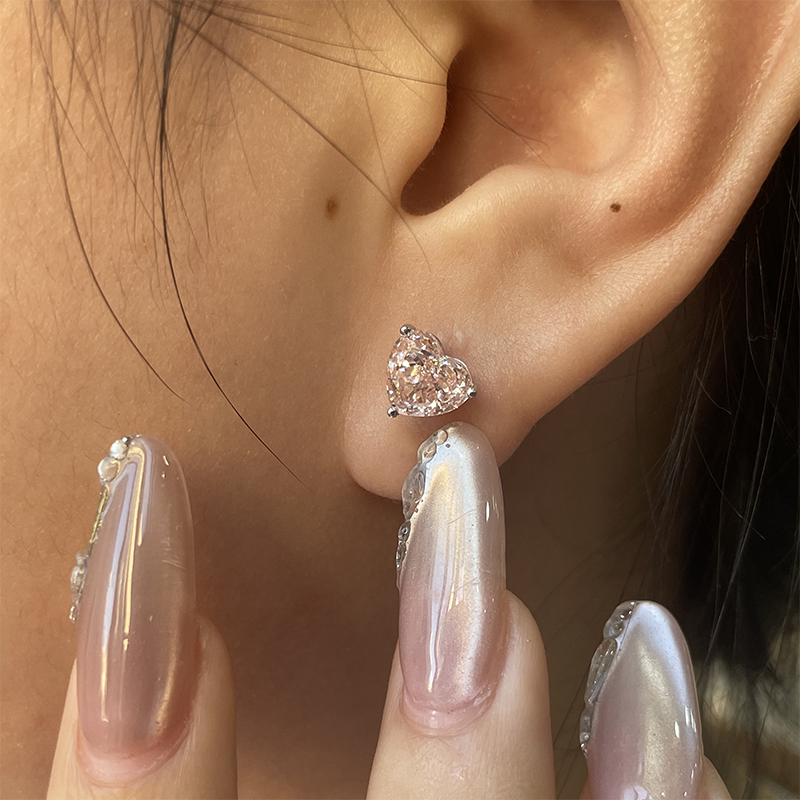 1Ct Each VS Pink Heart Cut CVD - Body Jewelry Vch 评论和价格