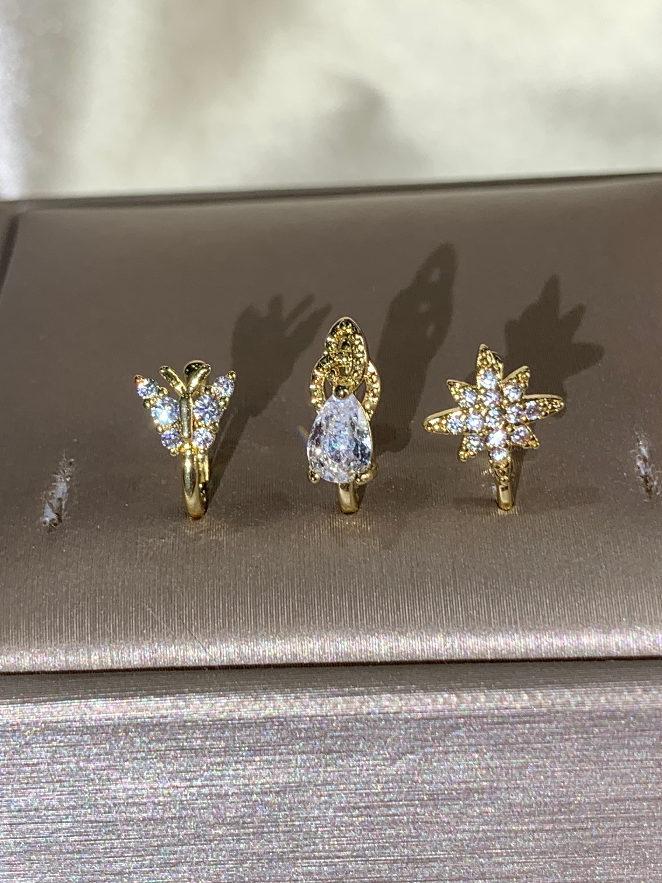 3-piece fashionable and elegan - Body Jewelry Materials 评论和价格