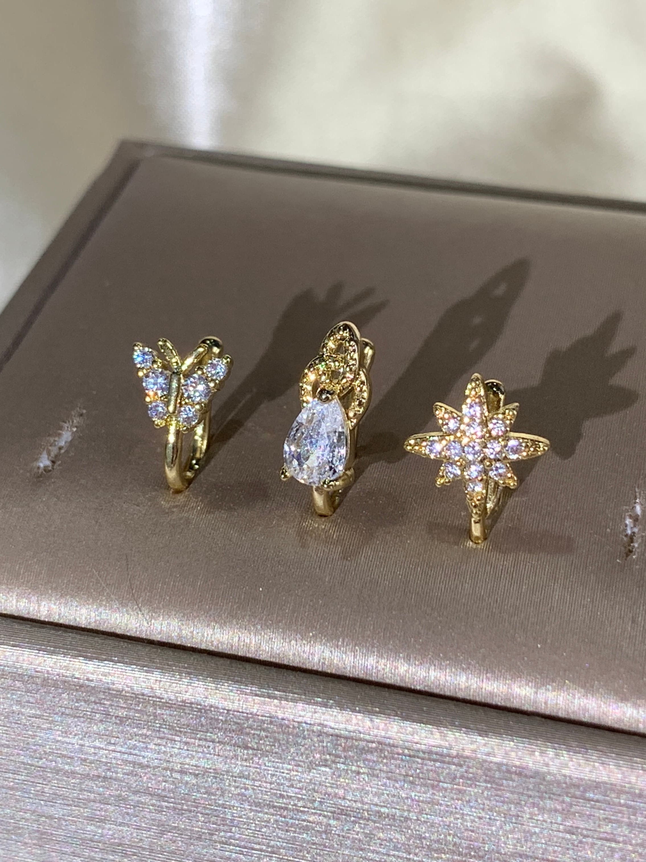 3-piece fashionable and elegan - Body Jewelry Materials 评论和价格