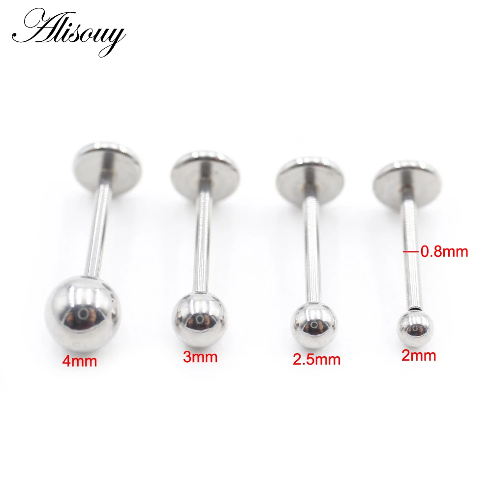 1 Piece Titanium 20G Threadles - Body Jewelry Threadless 评论和价格