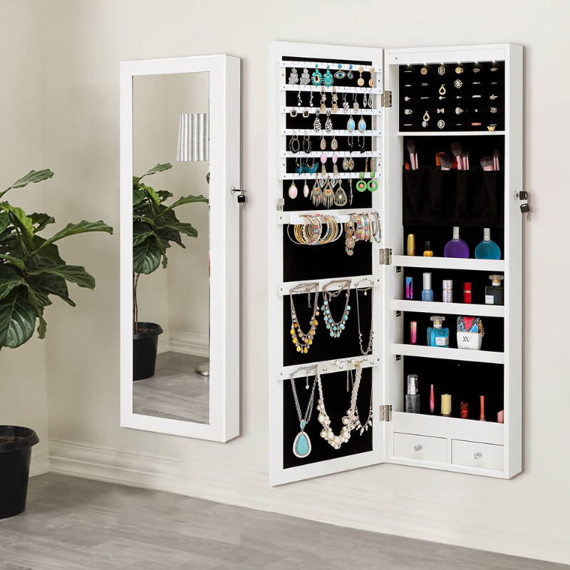 Mirror full body dressing mirr - Body Jewelry Storage 评论和价格