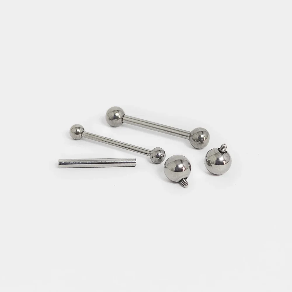 ASTM F136 Titanium Piercing Ba - Body Jewelry Nipple Rings 评论和价格