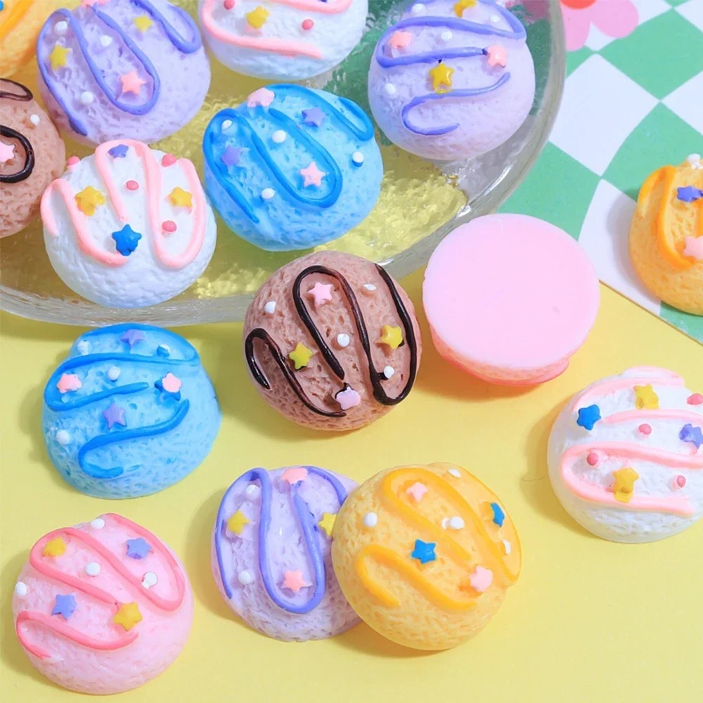 10PCS Star Ice Cream Balls Ser - Star Flat Back 评论和价格