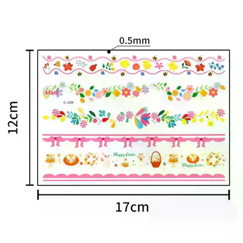 Easter Temporary Tattoo Sticke - Body Jewelry Eyebrow 评论和价格