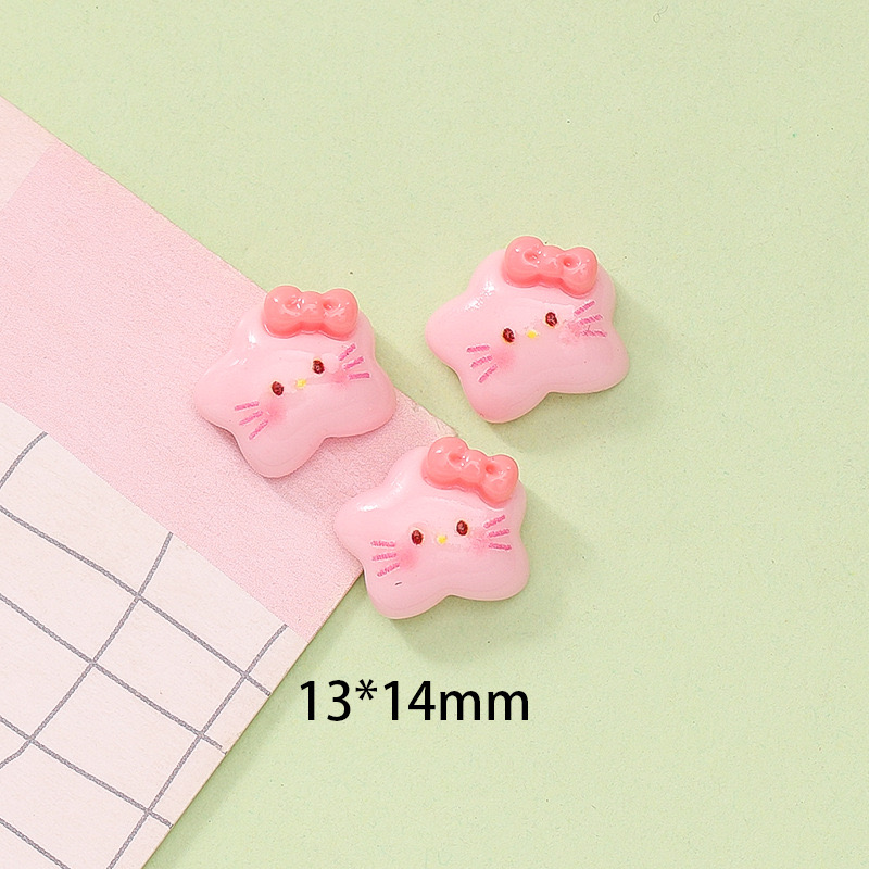 20Pcs New Cute Resin Mini cart - Star Flat Back 评论和价格