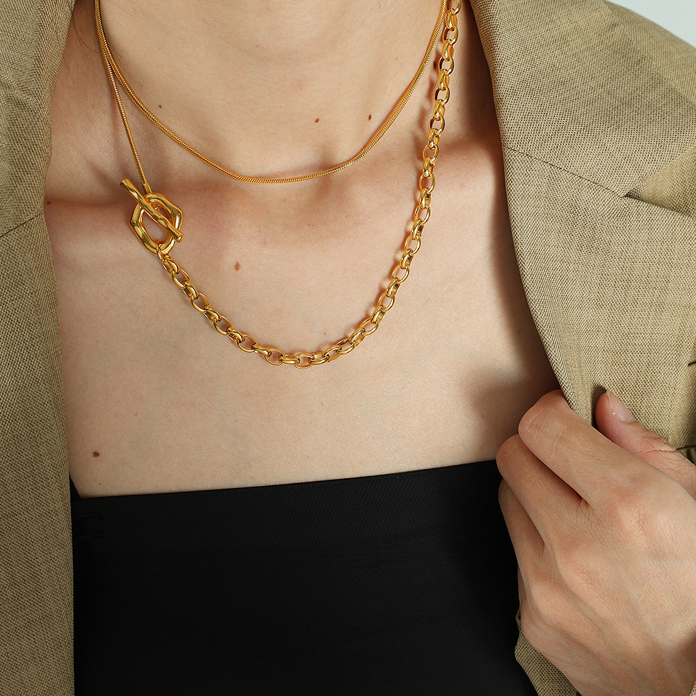 2026 Trendy Layering Necklace  - Body Jewelry Urban 评论和价格