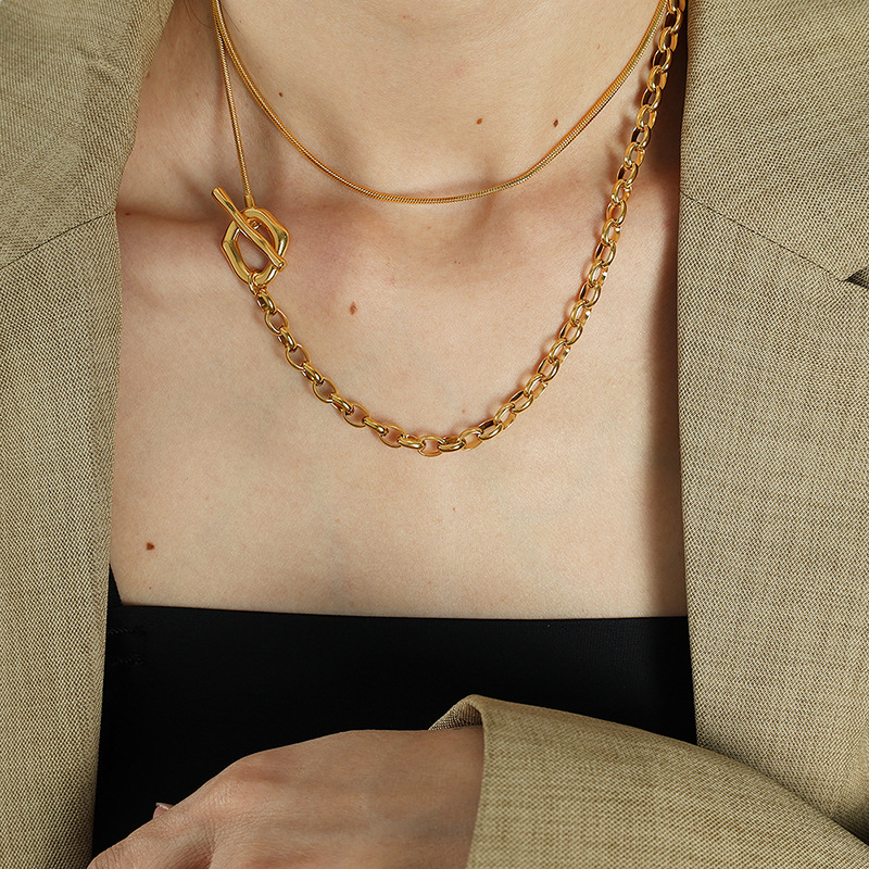2026 Trendy Layering Necklace  - Body Jewelry Urban 评论和价格