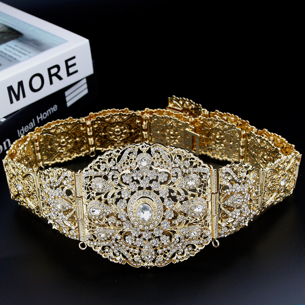 Sunspicems Wide Morocco Belt F - Body Jewelry Dress 评论和价格