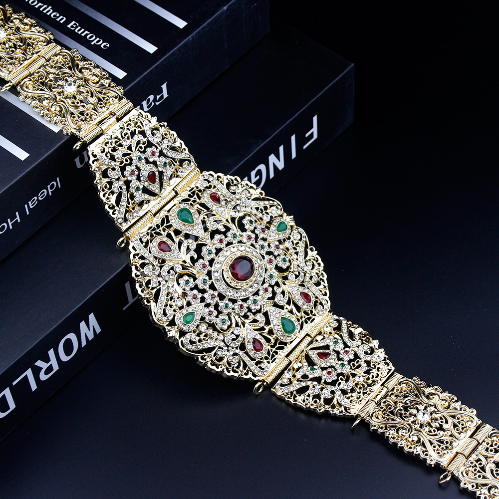 Sunspicems Wide Morocco Belt F - Body Jewelry Dress 评论和价格