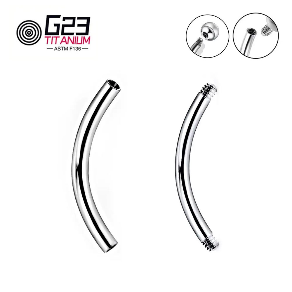 Wholesale 5/10/50pcs G23 Titan - Body Jewelry Internally Threaded 评论和价格