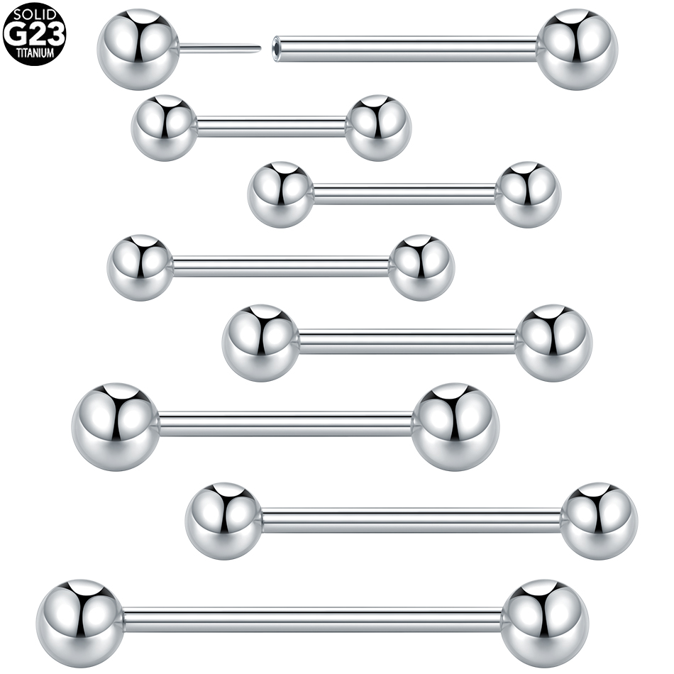 5/10Pcs G23 Titanium Threadles - Body Jewelry Threadless 评论和价格
