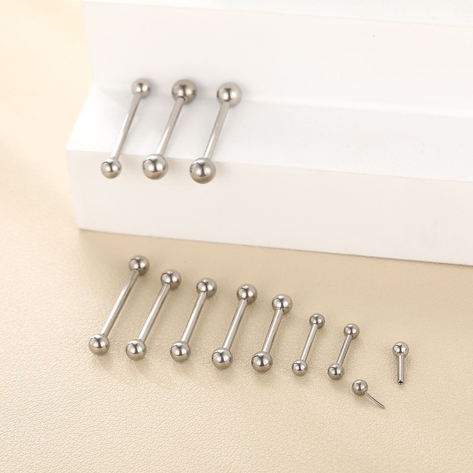 5/10Pcs G23 Titanium Threadles - Body Jewelry Threadless 评论和价格