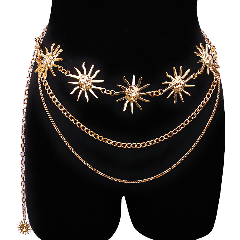 Chunky Multilayer Punk Gothic  - Body Jewelry Dress 评论和价格