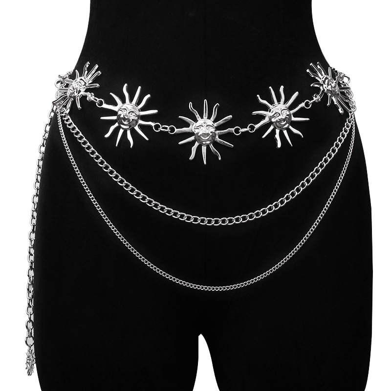 Chunky Multilayer Punk Gothic  - Body Jewelry Dress 评论和价格