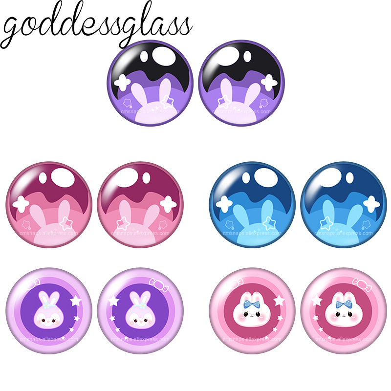Glass Cartoon Doll Eyes Star R - Star Flat Back 评论和价格