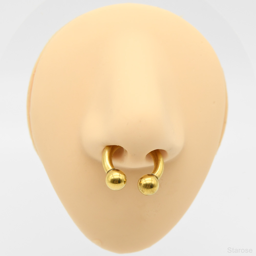 8G-00G Large Gauge Stainless S - Body Jewelry Internally Threaded 评论和价格