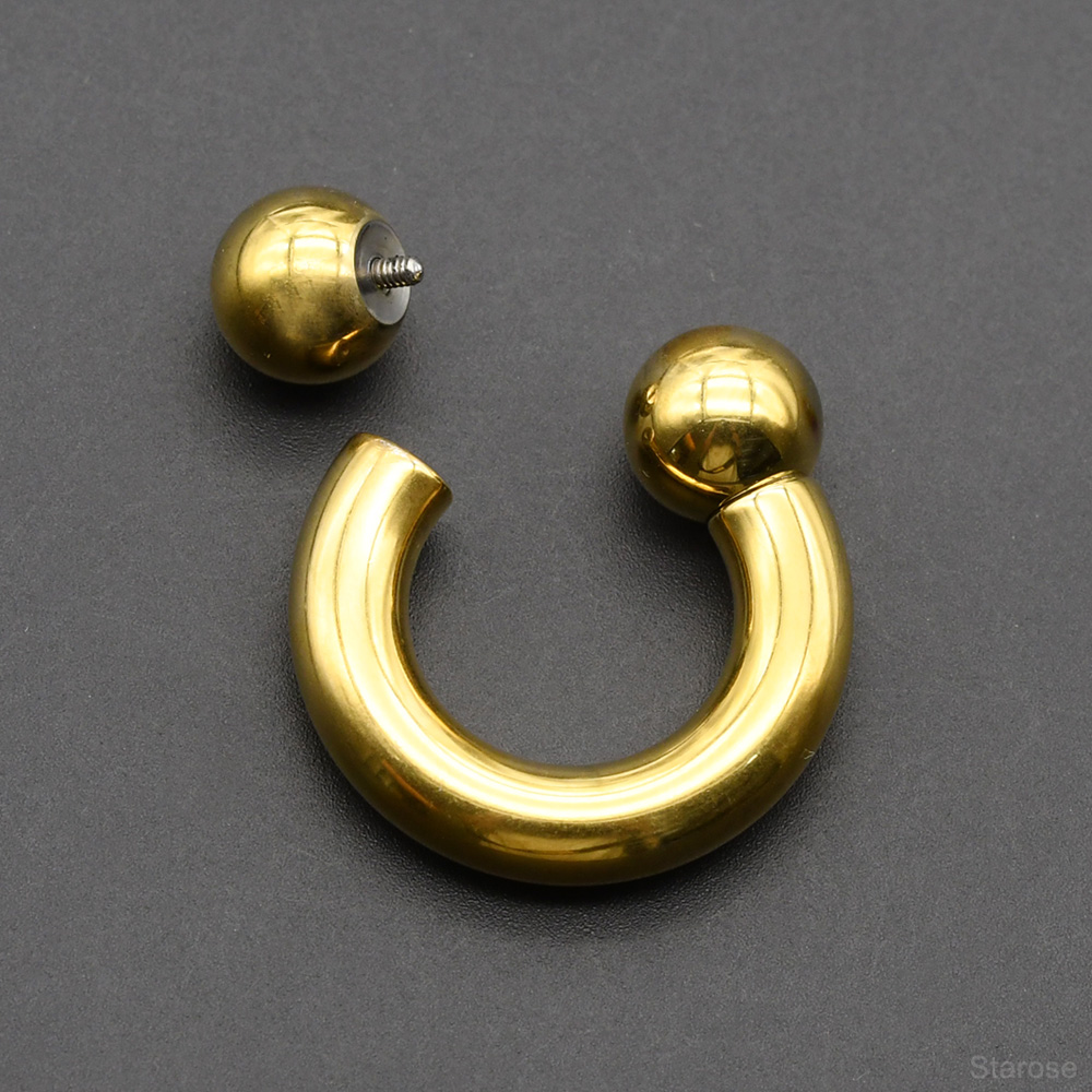 8G-00G Large Gauge Stainless S - Body Jewelry Internally Threaded 评论和价格