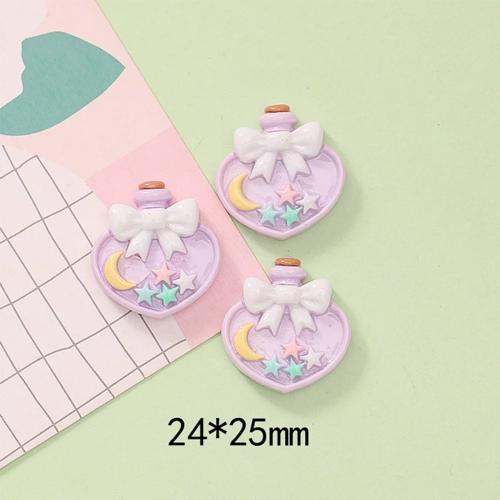 10PCS Shiny Star Bottle Series - Star Flat Back 评论和价格