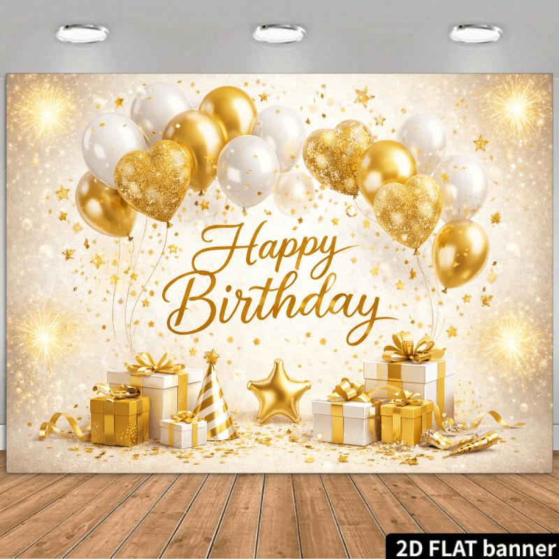 2D flat sparkling birthday the - Star Flat Back 评论和价格