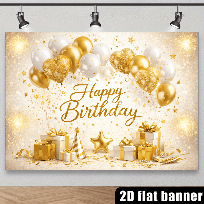 2D flat sparkling birthday the - Star Flat Back 评论和价格