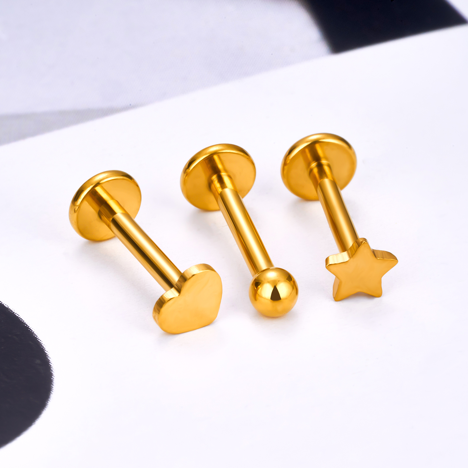 G23 Titanium Piercing Jewelry  - Body Jewelry Threadless 评论和价格