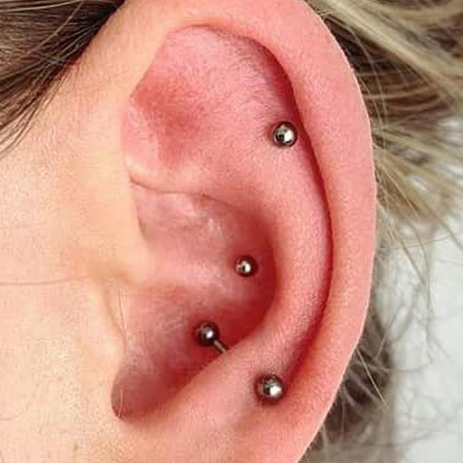 8pcs Rook Piercing Jewelry Roo - Body Jewelry Vertical Labret 评论和价格