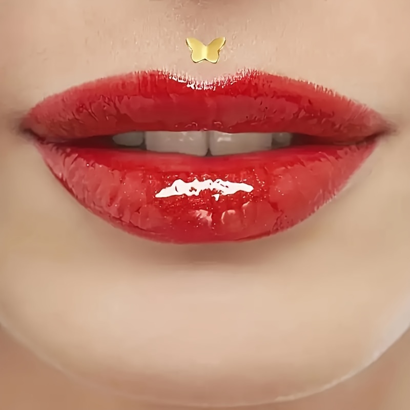4pcs Lip Rings Threadless Trag - Body Jewelry Threadless 评论和价格