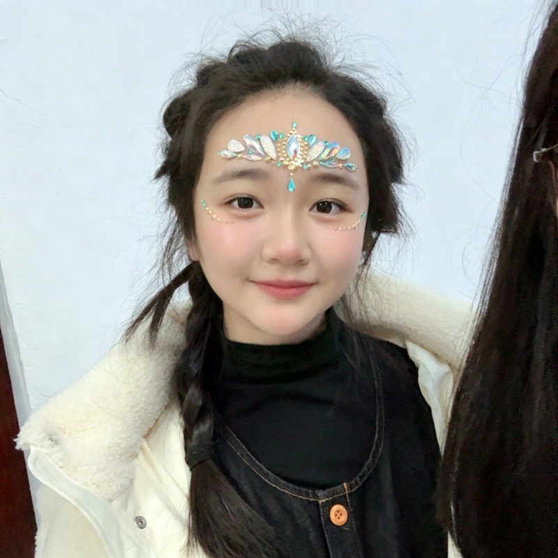 Y2K Face Rhinestones – Butterf - Body Jewelry Eyebrow 评论和价格