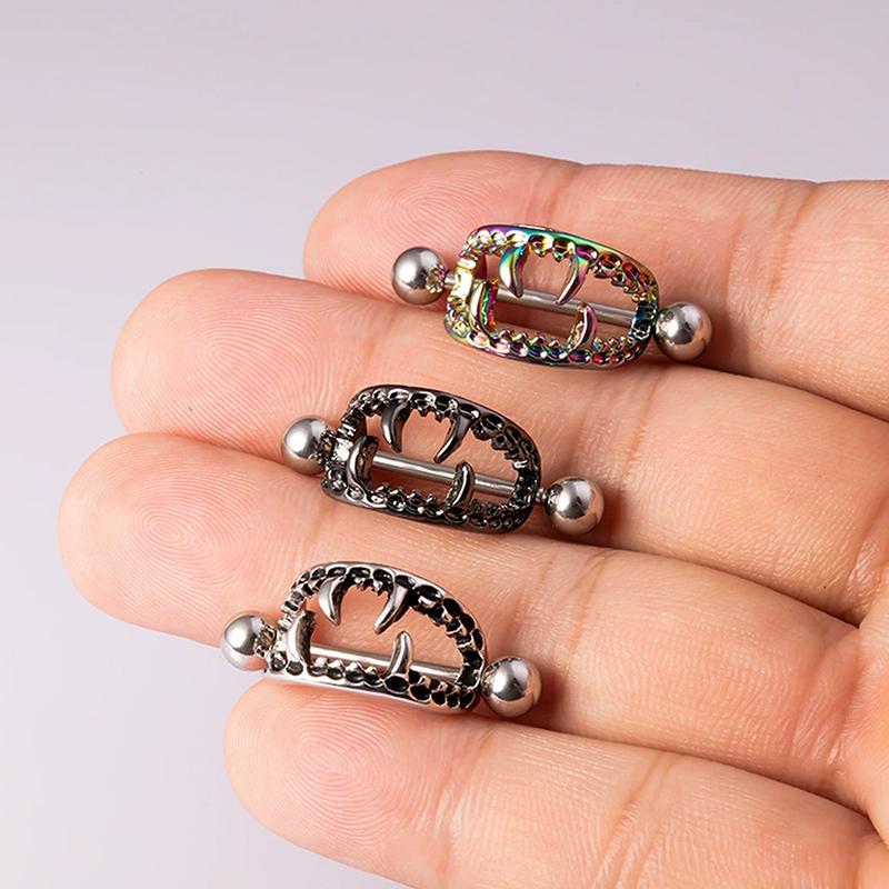 1pcs Stainless Steel Nipple Ri - Body Jewelry Nipple Rings 评论和价格